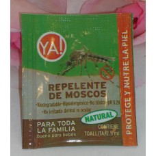 Mosquito Repellant Wipe Sealed Ya! Repelente De Moscos Biodegradable Natural